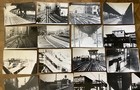 Vtg Photo Lot Nyc Subway Train Railroad El Brooklyn Queens New York City