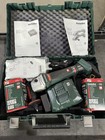 Metabo Wpb 18 Ltx Bl 115 Cordless Angle Grinder 4 5  Kit