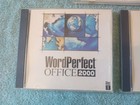 Corel Wordperfect Office 2000 - 2 Cd s And Broderbund Clickart Fonts Cd
