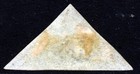 Cape Of Good Hope 1858 One Shilling Yellow-green Triangular Wmk Anchor Sg 8 Vfu