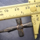 Certified  Ancient Crusader Medieval Jerusalem Find Cross Pendant Rare
