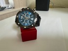 Men s Invicta 27272 I-force  Chronograph Gun Metal Blue Dial Watch 50mm