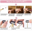 Hair Tinsel Kit 20 Colors 4800 Strands Fairy Hair Tinsel Heat Resistant 48 Inche