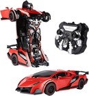 Remote Control Car  Transform Robot Rc Cars For Kids Toys  1 14 Scale Car Wit   