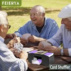 Automatic Card Shuffler 2 1 4 6 Deck battery-operated 1-2 Decks  Decks 