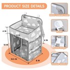 Hanging Diaper Caddy Organizer Crib Cloud Changing Table Baby Nursery Storage 