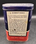  boxb  Vintage Atlas Polishing Cloth Wax Automobile Gas Oil Tin W  Used Cloth