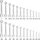 24-piece All-purpose Master Combination Wrench Set With Roll-up Pouch   Sae 1 4   