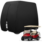 Waterproof Golf Cart Cover 4passenger For Ez Go Club Car Yamaha Golf Carts Black