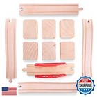 Conductor Carl Wood Train Track Bridge Expansion Pack  Compatible With Most T