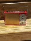 Rare Vintage Hoffman Solar Radio 706 Transistor Solar Powered Radio Leather Case