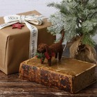 Primitives By Kathy Felt Dachshund Wreath Christmas Holiday Critter Dog Ornament