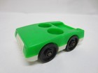 8 Vintage Fisher Price Little People Vehicles race Car copter 3 Car dump Truck