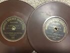 Lot Of 15 Berliner 7  Brown Record s - List Of Titles In Description