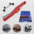 Hvac Ratcheting Pipe Tube Bender Tool Kit 1 2   1 4 -7 8  90  Bending 7 Dies