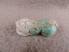 Hand-carved Chinese Green Jade Manual Sculpture Natural Jadeite Pixiu Pendant