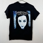 Evanescence Fallen Black Graphic T-shirt Size S Rock   Pop Music Tee