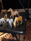 Lot Of 27 Mixed Brand Mixed Size Horses Horse Plastic Figures Most Say 1994