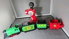 Geotrax Christmas In Toytown Rc Light-up Train W Remote Works Read