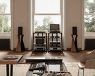 4-tier Wooden Corner Av Media Stand Adjustable Shelves Xbox One Ps4 Black