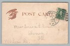  south American Queen  Afro-caribbean Antique Udb Postcard  creased  1905