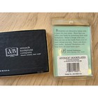 2 Antioch Bookplates Library Stickers  new    Ex Libris Sailing Ship Boat Vtg