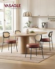 Dining Chairs  Set Of 4 Accent Chair For Dining Room Kitchen  With Boho Pe Ra   