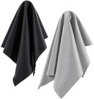 12 x12   Microfiber Cleaner Cleaning Soft Cloth For Camera Lens Glasses 2 Pack 