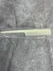 Vntg Plastic White Rat Tail Comb New Hair Care 8 5   