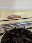 Vintage Yellow Chambers Stove Model C Low Back
