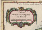 Antique Map-north Quito-equador-south America-mountains-bellin-1764