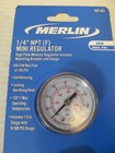 Merlin 1 4  Npt  f  Mini Regulator With 300 Max Psi  Item 58183