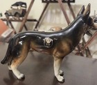 Vintage Porcelain German Shepherd Dog Figure