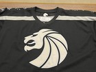 Rare Seven Lions Black white silver Edm Hockey Jersey - Large - 2019