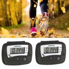 Lcd Digital Walking Pedometer Step Distance Calorie Counter Fitness