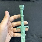 Genuine Ancient Roman Bronze Battle War Dagger In Good Condition