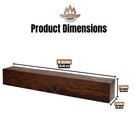 Exotic Hardwood - Natural Ironwood Lumber Turning Blanks -14 X2x2 In - Pack Of 1
