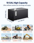 Hydraulic Reservoir Oil Tank Fuel Tank 10 Gal Steel With Filter  Tank Gauge