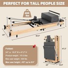 Slsy Pilates Reformer Foldable Machine Equipment For Home Gym Aerobic Exercise