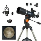 New Celestron Astromaster Refractor Telescope Tripod Astronomical Reflector Lens