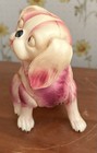 Vintage Celluloid Jointed Dog Viscoloid Pink King Charles Spaniel Ontap Japan