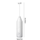 Battery Operated Handheld Electric Milk Frother Mini Coffee Whisk Drink Stirrer