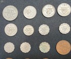 1967 Ghana 1 2-1 2 5 10 20 Pesewas Lot Of 2o Coins Star  drums Freedom   Justice