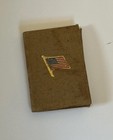 1917 Wwi Soldiers Field Bible The New  Testament  Cloth  Hardcover American Flag