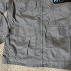 Mack Russo Men s Gray Polyester Full Zip Utility Field Jacket Size L Ripstop