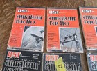 Lot Of 12 Vintage Qst Amateur Radio Magazines 1937 To 1954