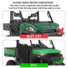 2 Pcs Hard Top Roof Fit Polaris Ranger 570 Crew Mid-size 2015-2019 4 Seat
