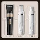 Professional Pet Clippers Dog Grooming Kit Heavy Duty Trimmer Thick Hair Us  