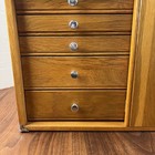 Gerstner International Gi-t20a Red Oak 5-drawer Hobby Chest