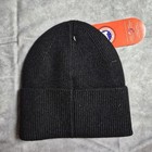 Men   s Designer Canada Goose Beanie Black